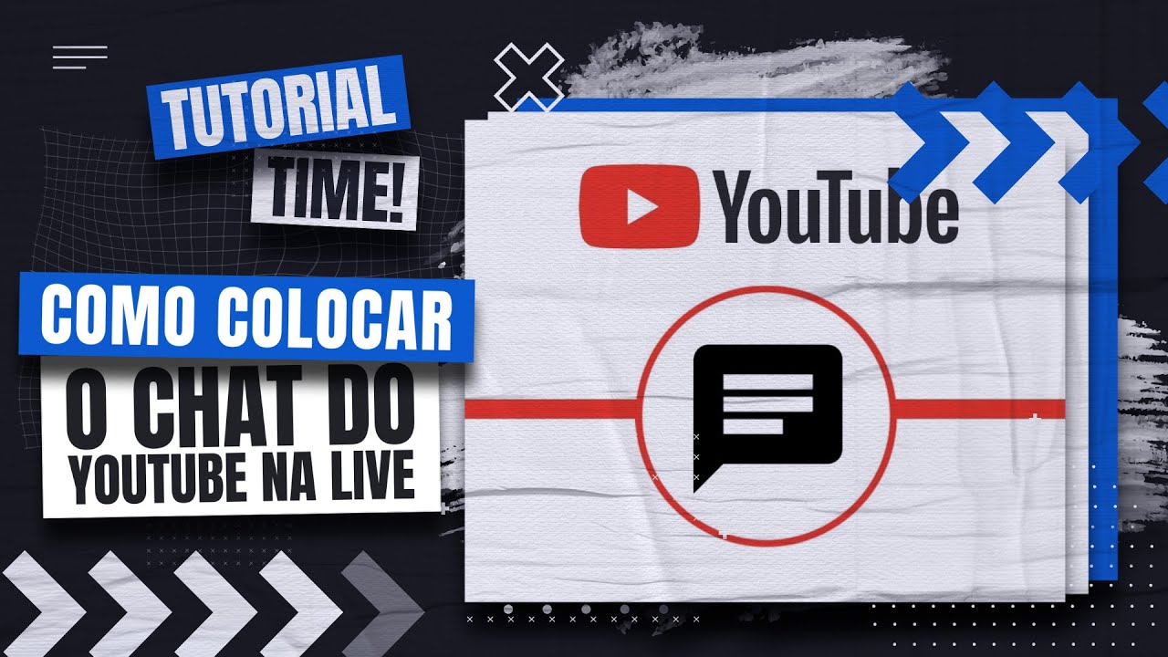 Chat ao vivo do YouTube exibido na cena do OBS Studio como fonte de Navegador via Chatbox do Streamlabs.