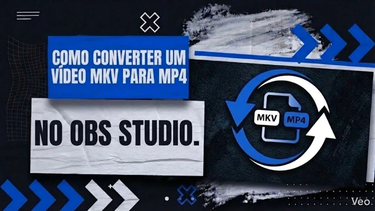 Como Converter Vídeo MKV para MP4 no OBS Studio (RÁPIDO e SEM PERDER QUALIDADE)