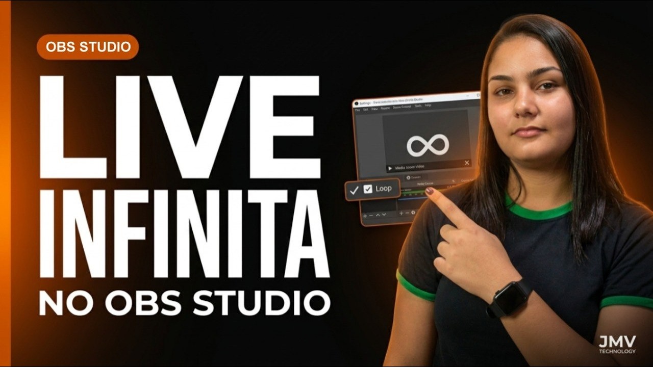 Como Fazer LIVE INFINITA com OBS Studio (O Único Método que Funciona) - Guia Completo Passo a Passo