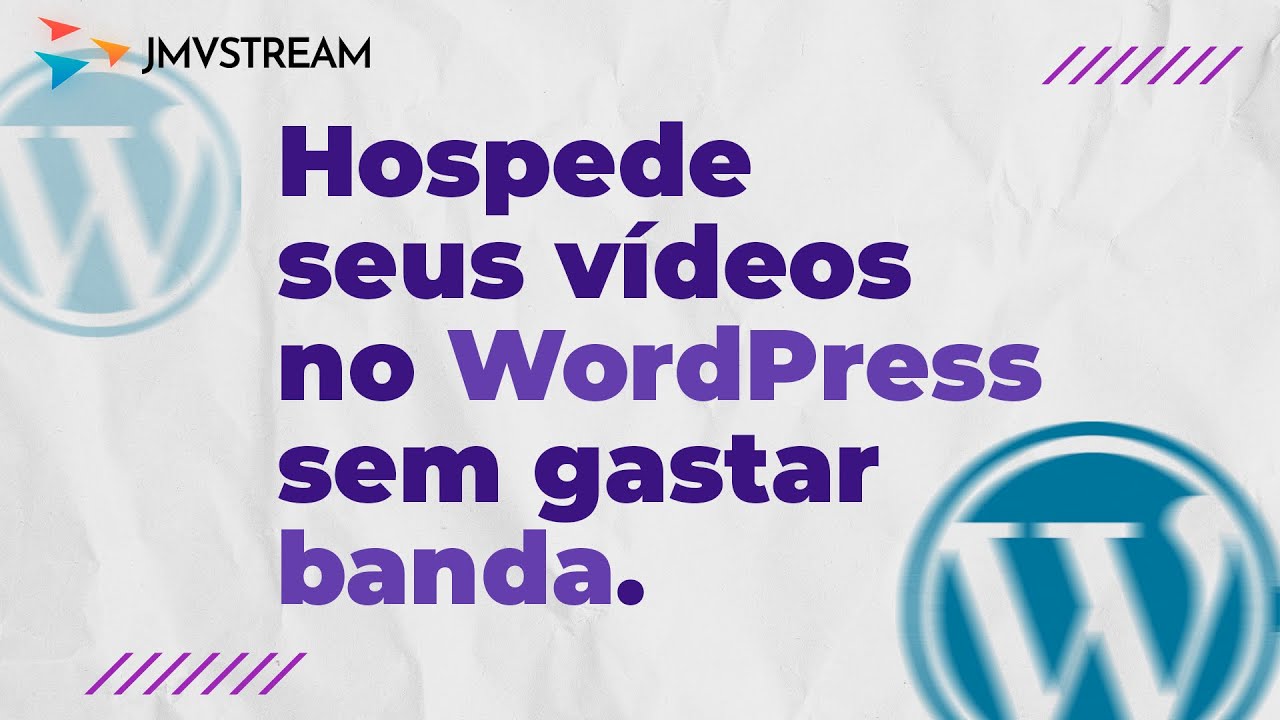 Plugin de vídeo no WordPress: o upload sai do computador direto para a plataforma, sem passar pelo disco e pela banda da hospedagem do site.