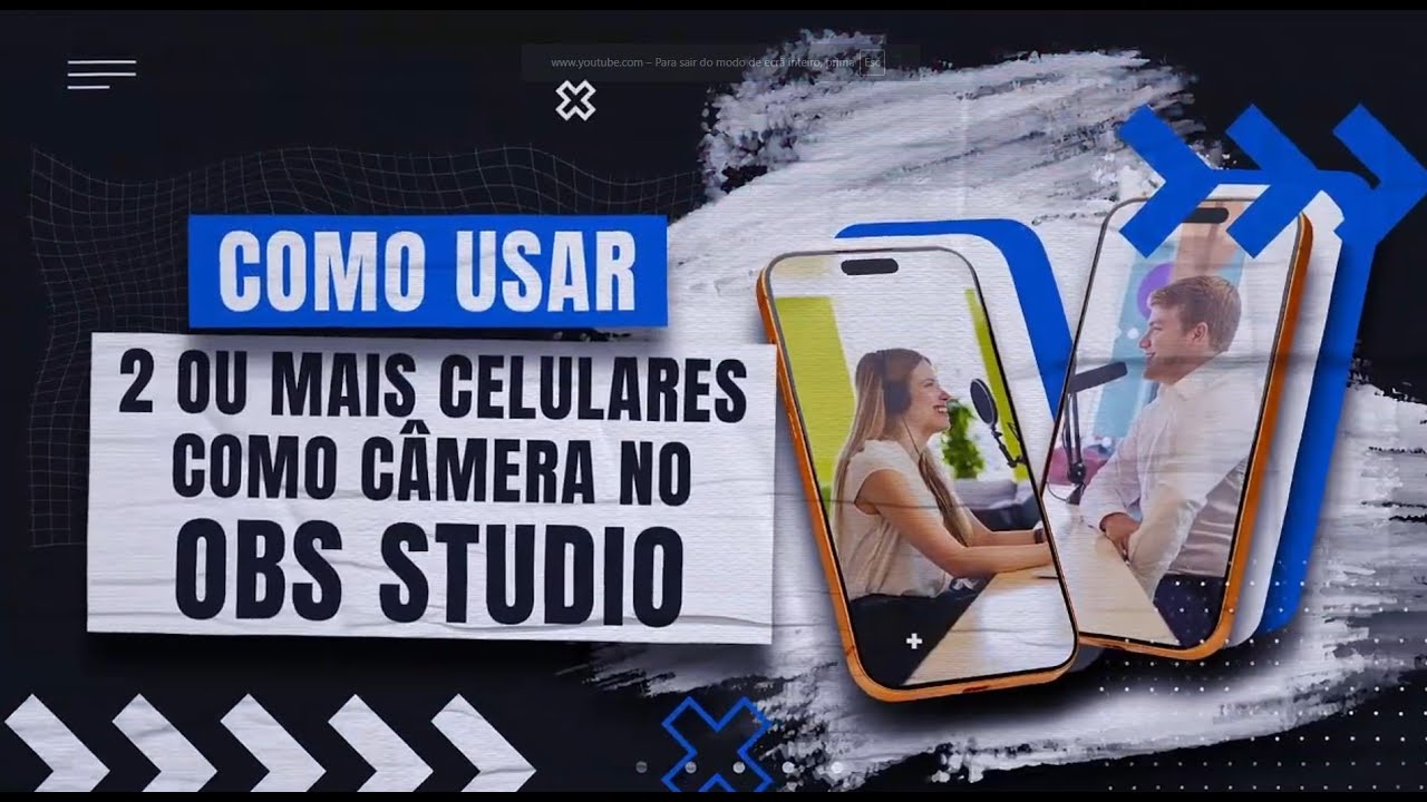 Setup multi-câmera com dois celulares como câmera no OBS Studio usando o app Iriun Webcam