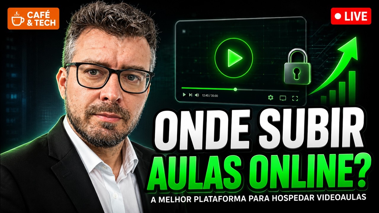 Legenda automática ao vivo para aulas: recurso Live Transcription da JMV Stream legenda a aula em tempo real e transforma a gravação em cortes e shorts com IA