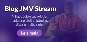 Jovem lendo blog sobre leads