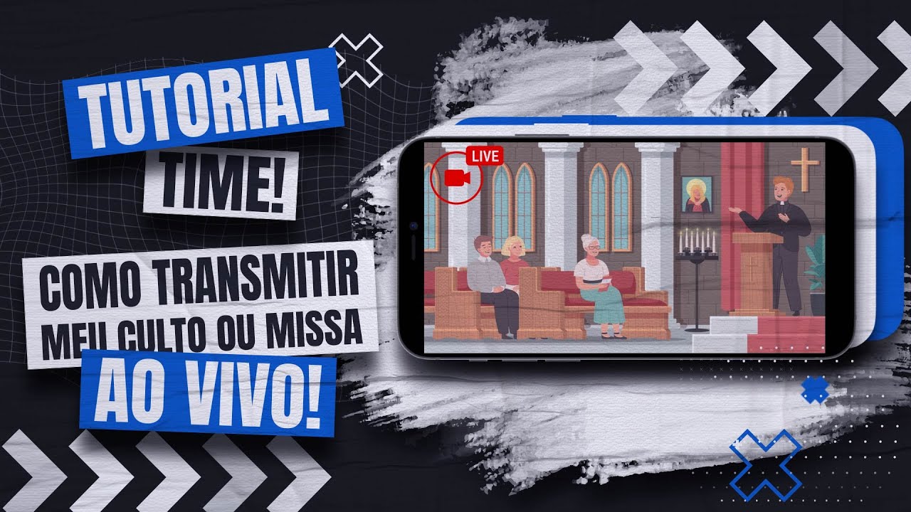 Helen Santos, especialista em suporte da JMV Technology, apresenta o tutorial de configuração do OBS Studio para transmitir o culto ou a missa da igreja ao vivo.