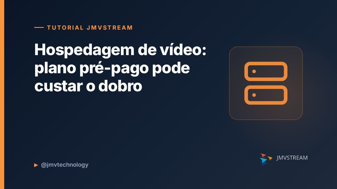 Hospedagem de vídeo em plano pré-pago mensal: risco de reajuste do preço-base e a trava da fidelização anual