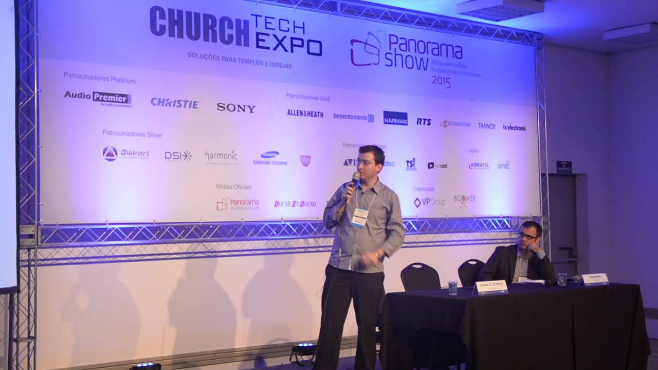 Palestra de Josimar Machado sobre proteção de conteúdo em vídeo, fonte da tese de criptografar a cadeia inteira da transmissão
