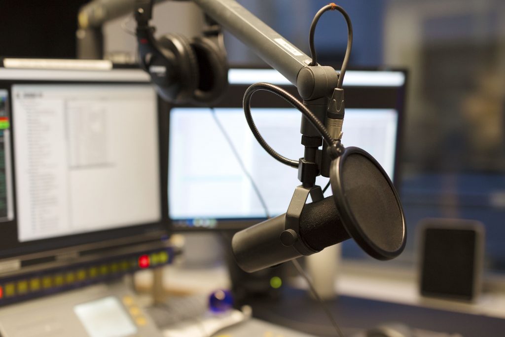 streaming para radio estúdio