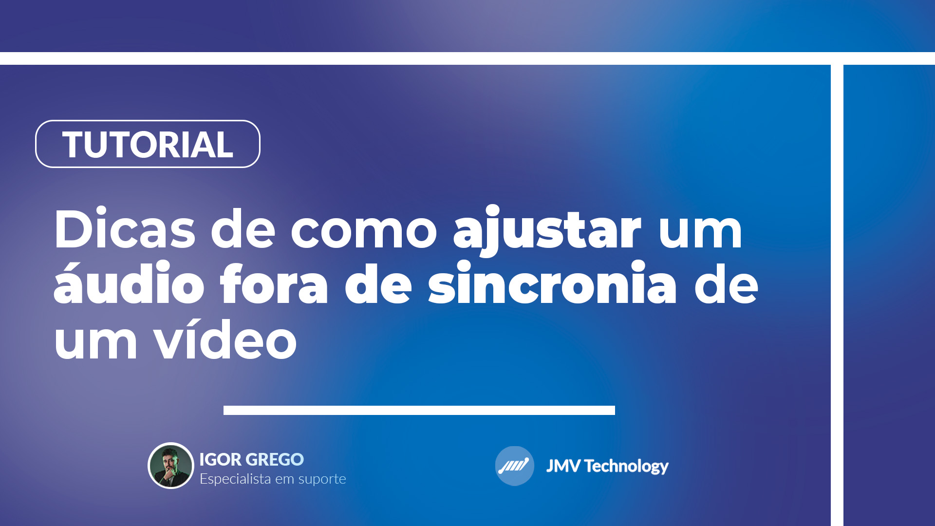 [Tutorial] Como sincronizar áudio com vídeo