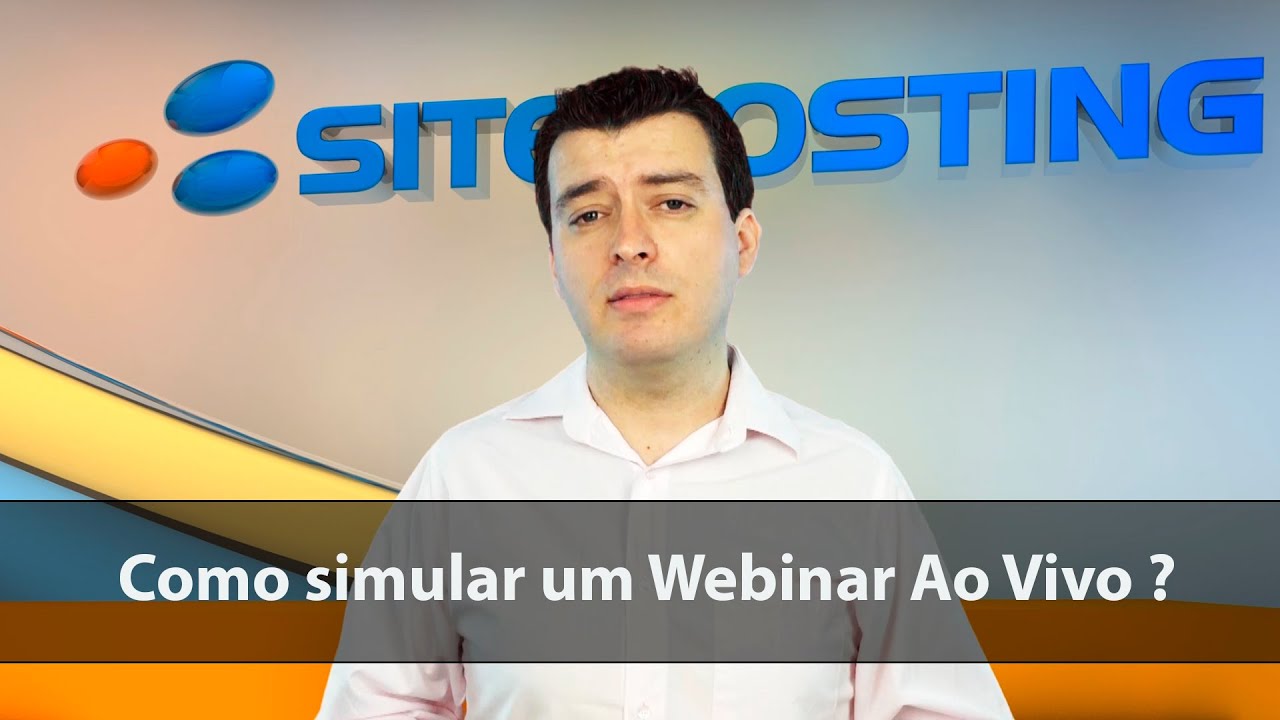Vídeo de Josimar Machado, da JMV, de 2015, explicando como simular um webinário ao vivo com a transmissão sincronizada no servidor