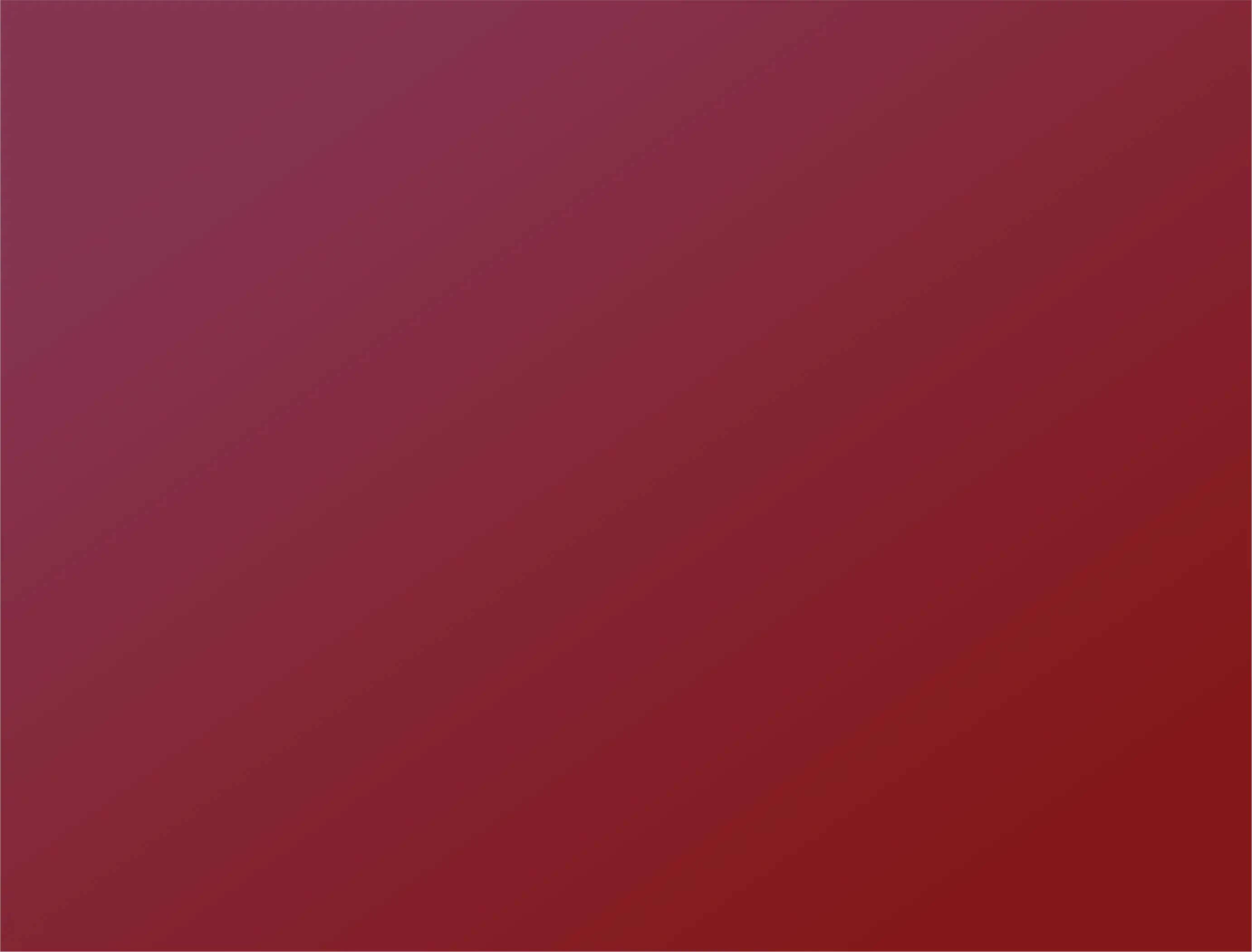 Fundo com gradiente vermelho bordô para seção de dúvidas frequentes
