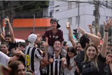 Torcida festa Galo Atlético MG